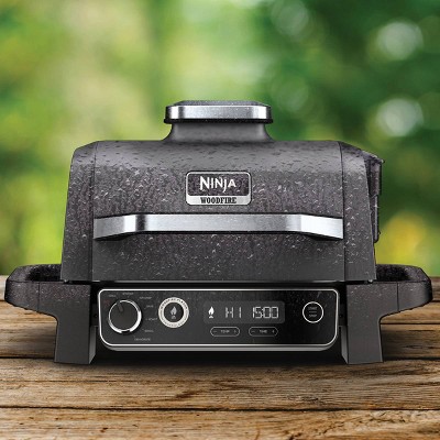 Ninja Woodfire Outdoor Grill &#38; Smoker, 7-in-1 Master Grill, BBQ Smoker and Air Fryer with Woodfire Technology - OG701_12