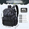 Cooler Fishing Backpack with Rod Holders 45L Large Water-resistant Fishing Tackle bag Store Fishing - 3 of 4