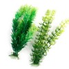 Unique Bargains Plastic Underwater Weeds Plant for Fish Tank Aquarium Green 2 Pcs - 3 of 3
