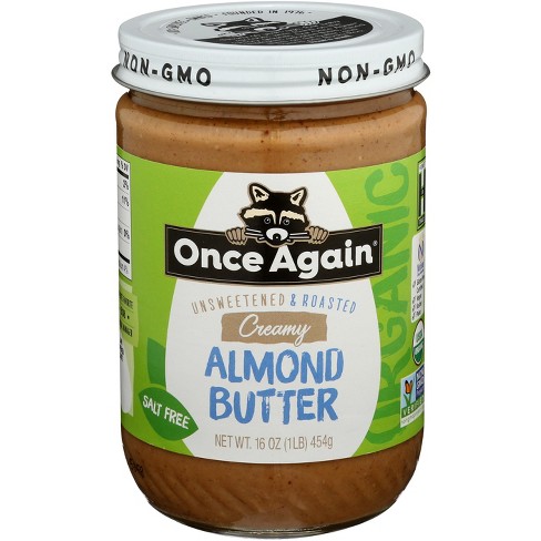 Once Again Nut Butter Organic Smooth Almond - Case of 6 - 16 oz - image 1 of 1