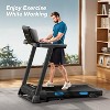 MERACH T12B2 Foldable Treadmill Incline 7.5MPH Quiet Treadmills Double Deck Technology Heart Rate Monitoring 6%Manual or 15%Auto Incline - 4 of 4