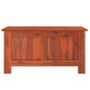 vidaXL Storage Chest with Lid Brown Solid Wood Acacia - 4 of 4