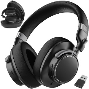 Delton M201 Wireless Active Noise Cancelling Headset Over-Ear Bluetooth Headphones - 1 of 4