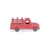 HomeRoots 5" Red Metal Truck Hand Painted Decorative Truck - 4 of 4
