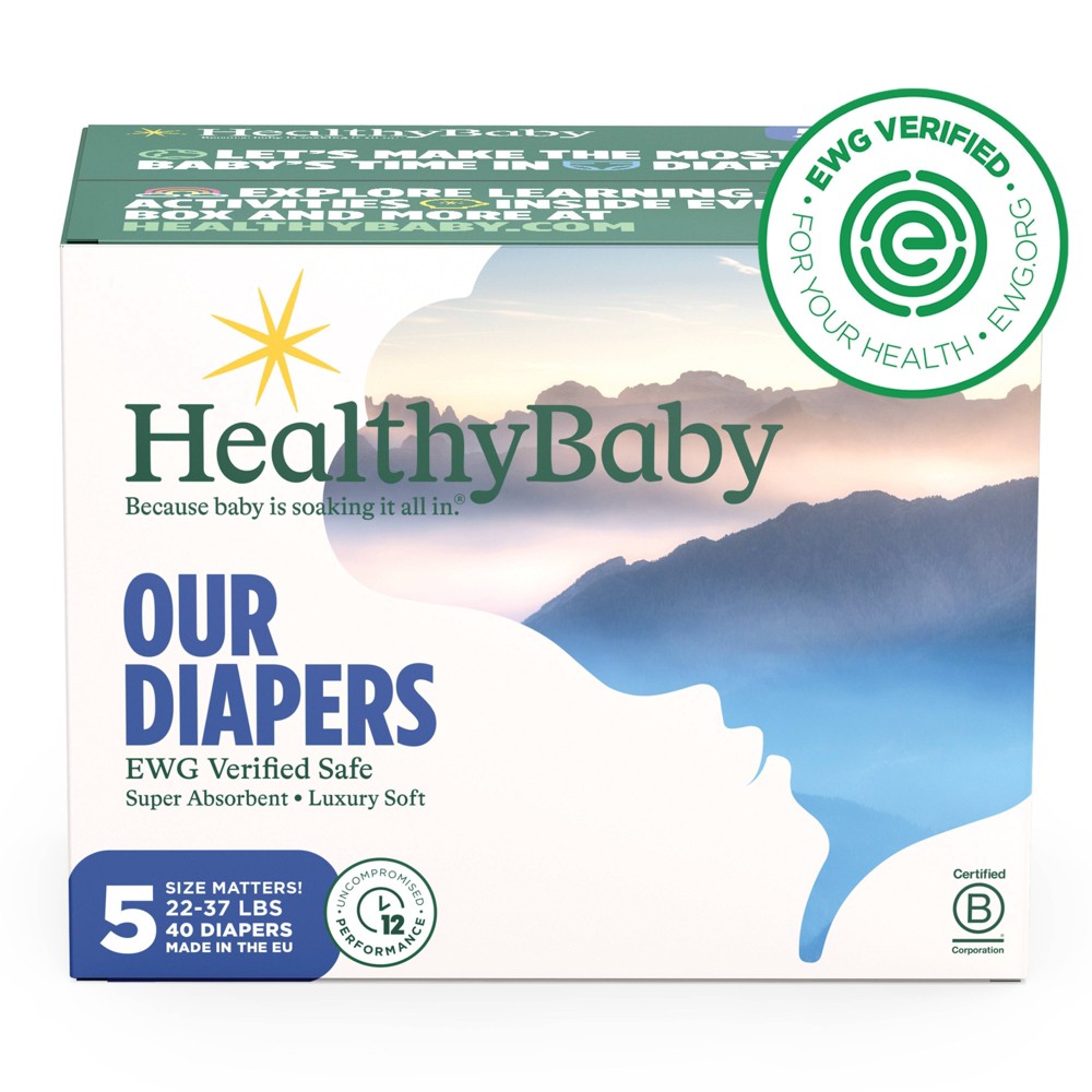 Photos - Baby Hygiene HealthyBaby Diapers - Size 5 - 40ct