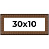 PosterPalooza | Panoramic Museum Black Picture Frame - UV Acrylic, Foam Board Backing, Hanging Hardware - 2 of 4