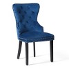 WestinTrends Wordford Velvet Upholstered Tufted Dining Chairs (Set of 6) - 4 of 4