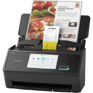 ScanSnap iX2500 Wireless or USB High-Speed Cloud Enabled Document, Photo & Receipt Scanner with Large Touchscreen for Mac or PC, Black, PA03860-B005 - 1 of 4