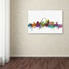 Michael Tompsett St. Louis Missouri Skyline Outdoor Canvas Art - 3 of 3