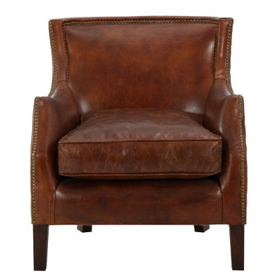 target leather chair