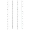vidaXL Wall Mounted Wine Rack for 36 Bottles 2 pcs White Iron - 4 of 4