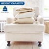 Unique Bargains Square Adjustable Support Block Desk Sofa Table Bed Furniture Risers 4 Pcs - 4 of 4