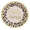 Sparkle and Bash 48 Pack Cheetah Print Paper Plates for Party Animal Safari Birthday Supplies (9 In) - 4 of 4