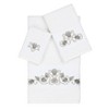 Linum Home Textiles 100% Turkish Cotton BELLA Embellished Towel Set - 2 of 4