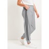 June + Vie by Roaman's Women's Plus Size French Terry Jogger - 4 of 4