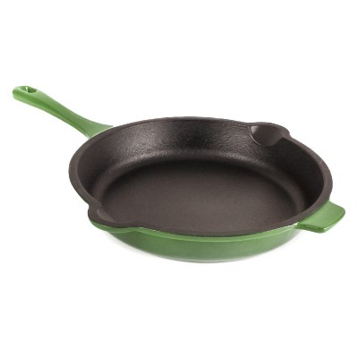 BergHOFF Neo 10" Cast Iron Fry Pan, Green