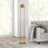 Hudson and Canal 64" Tall Floor Lamp with Metal Shade - 4 of 4