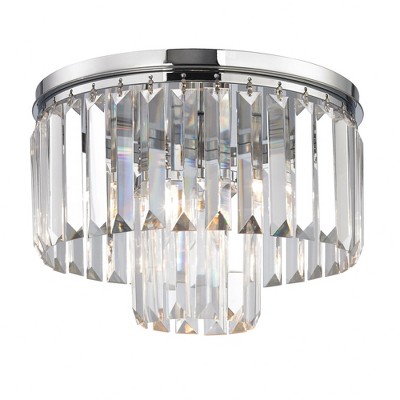 Elk Home Palacial 1 - Light Semi-Flush Mount in  Polished Chrome