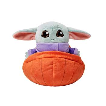 Disney Star Wars The Mandalorian Baby Yoda 8-in Plush Toy For Kids, Ages 4+