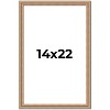 PosterPalooza | Deco Brown Picture Frame - UV Acrylic, Foam Board Backing, Hanging Hardware - 2 of 4