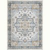 Area Rug for Living Room,9x12 Machine Washable Vintage Rug Carpet for Bedroom Dinning Room,Distressed Area Rug Indoor Non Slip - 2 of 4