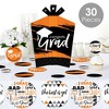 Big Dot of Happiness Orange Grad - Best is Yet to Come - 2025 Orange Graduation Party Decor and Confetti - Terrific Table Centerpiece Kit - Set of 30 - 2 of 4