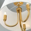 Artcraft Lighting Rhythm 3 - Light Semi-Flush Mount in  Brushed Gold - 4 of 4