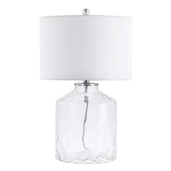 Julen 24.5" Table Lamp - Clear/Silver Hardware - Safavieh.