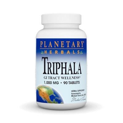 Triphala Internal Cleanser 1000mg by Planetary Herbals  -  90 Tablet