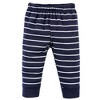 Little Treasure Baby Boy Cotton Bodysuit, Pant and Shoe 3pc Set, Whaley Handsome - image 3 of 4