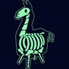 Men's Fortnite Victory Llama X-Ray T-Shirt - 2 of 4