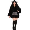 HalloweenCostumes.com Women's Plus Size Positively Primate Gorilla Halloween Costume - 3 of 4
