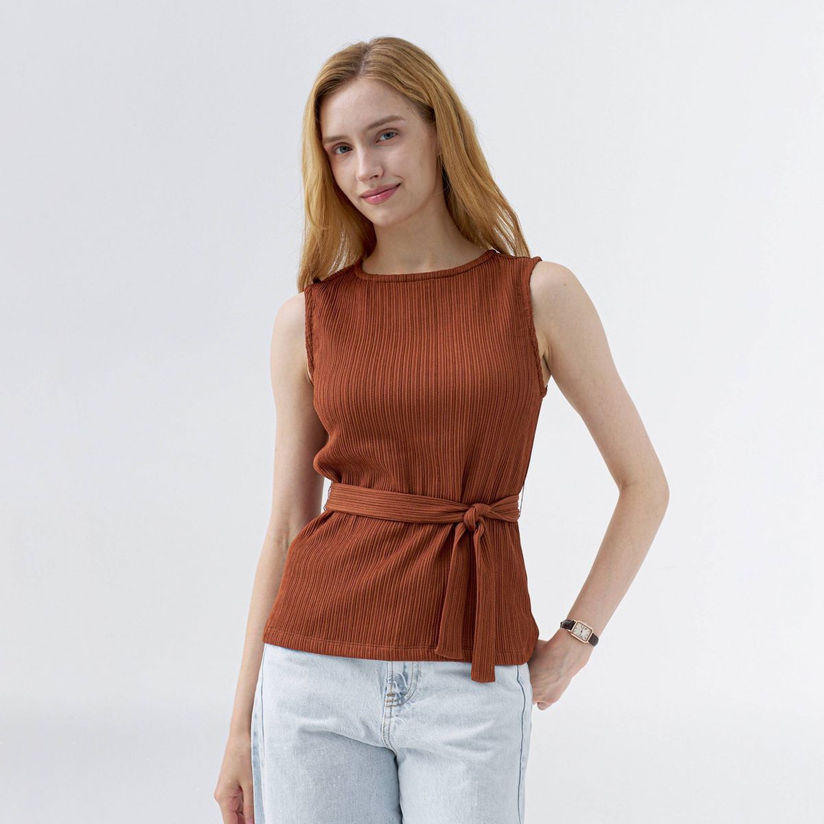 Women's Tie Detail Tank Top - A New Day™ - thumbnail 6