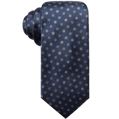 Ryan Seacrest Mens Dozzo Polka Dot Self-tied Necktie
