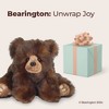 Bearington Huggy Ben Plush Stuffed Animal Brown Grizzly Bear, 19" - 4 of 4