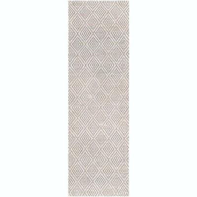 Mark & Day Ewer 2'6"x8' Runner Woven Indoor Area Rugs White