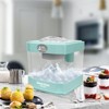 Gulches Snow Cone Makers - Tabletop Shaved Ice Machine with 2 Reusable Cups and Ice Scoop, Blue/Green/Orange - 3 of 4