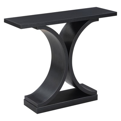 Newport Infinity Console Table Black - Breighton Home