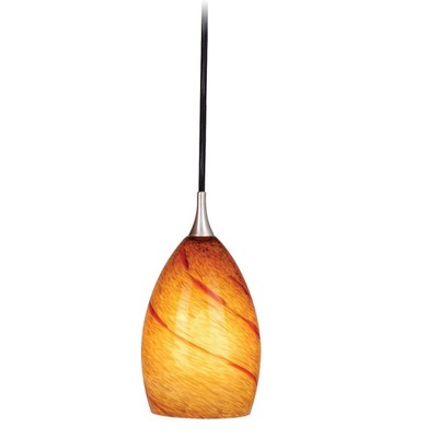 Vaxcel Milano 1 - Light Pendant in  Satin Nickel