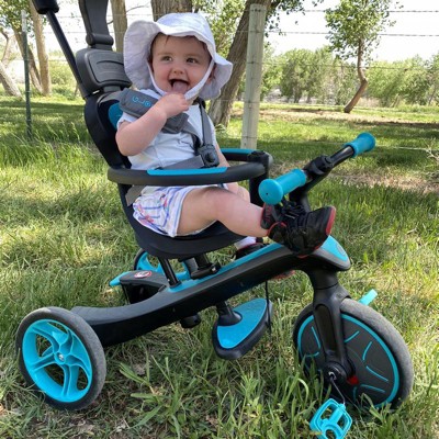 Globber® Explorer Trike 4 in 1 Foldable in Teal