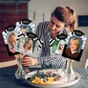 Big Dot of Happiness Tassel Worth The Hassle - Silver - Graduation Party Picture Centerpiece Sticks - Photo Table Toppers - 15 Pieces - 2 of 4