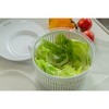 OU Salad Spinner Clear 5.8 qt - Large Vegetable Washer, Lettuce Dryer with Bowl, Lid & Storage Container, BPA Free, Easy Spin & Drain - 4 of 4