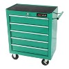 Belatt 5 Drawer Tool Cart - Lockable Mobile Tool Box, Ball Bearing Drawers, Powder Coated Steel, 4 Casters - 2 of 4