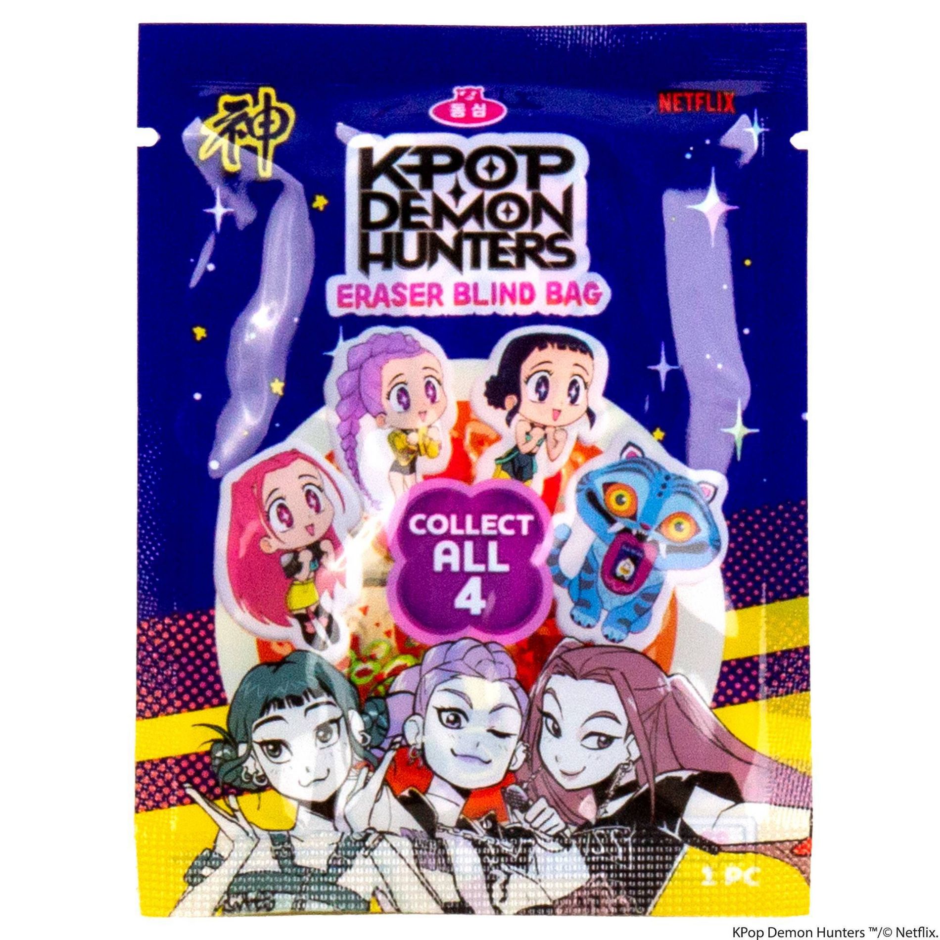 KPop Demon Hunters Blind Bag Novelty Erasers