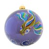 Glitter Lab 5.0 Inch Mandala Fish Ball Christmas Tree Ornament , Multi Seasonal Decor Christmas European Ocean (1PC) - 4 of 4