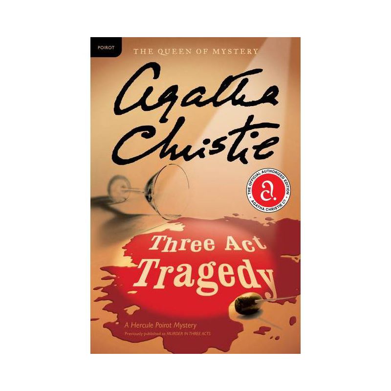 Three ACT Tragedy - (Hercule Poirot Mysteries) by  Agatha Christie (Paperback), 1 of 2