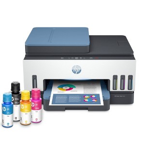 HP Smart Tank 7602 Wireless All-In-One Color Refillable Supertank Printer Scanner Copier (28B98A) - 1 of 4