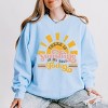 Simply Sage Market There Is Sunshine In My Soul Today Lightweight Garment Dyed Sweatshirt - 2 of 4