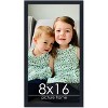 PosterPalooza | Panoramic Slim Profile Black Picture Frame - UV Acrylic, Foam Board Backing, Hanging Hardware - 2 of 4