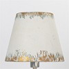 Charming Floral Table Lamp with Vintage Finish and Elegant Shaded Design for Cozy Ambiance - 4 of 4